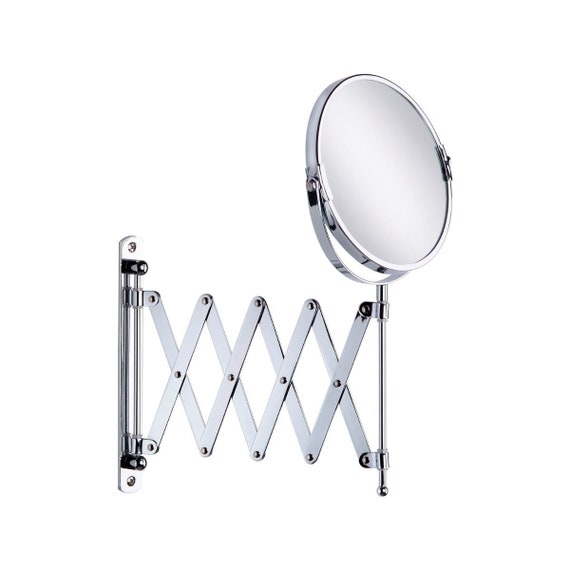 Taymor Extendable Wall Mirror Polished, Taymor Floor Standing Adjustable Mirror