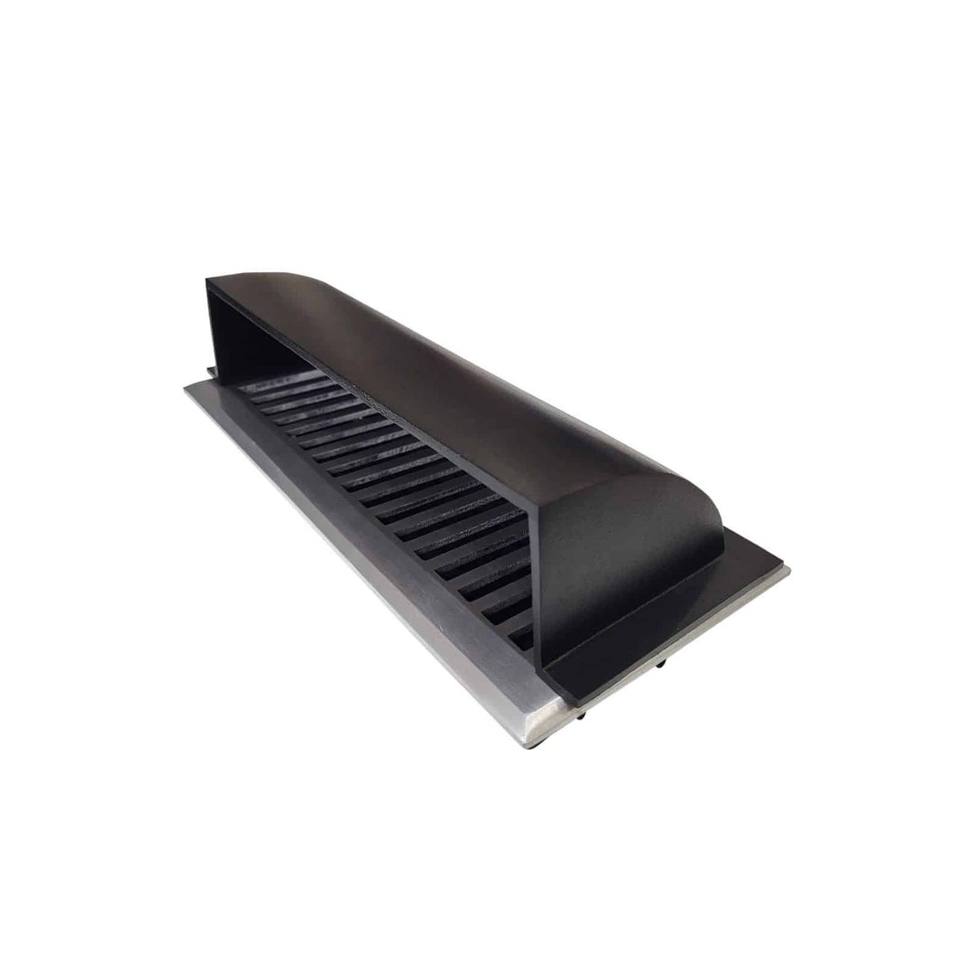 Prima Decorative Floor Vent Air Deflector / Diverter 4x12 Dome Design