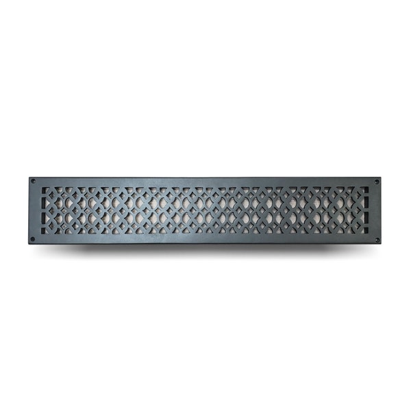 Prima Decorative Cast Aluminum Air Return Grill 4" x 30"