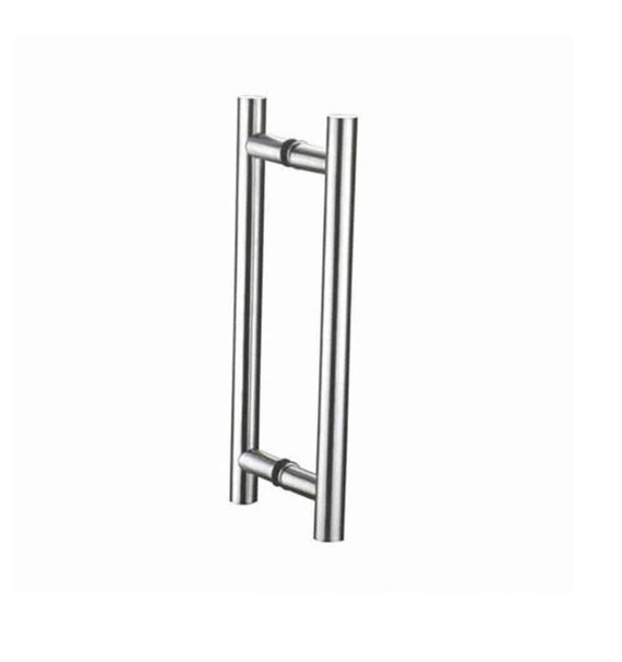 H Type Door Handles 72 Round Back To Back Pulls Stainless Steel Long Pull Handles For Wood Glass Doors Push Pull Door Handle