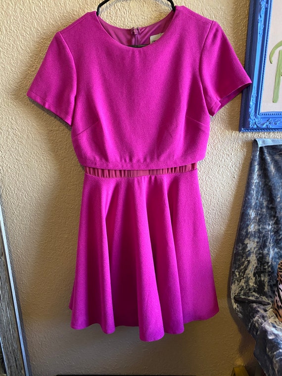 Hot Pink vintage dress