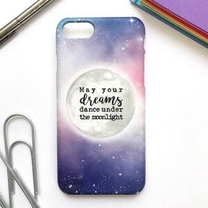 Personalised Phone Case, Dream Moon Phone Case, Personalized Phone Case, iPhone, Samsung, LG, Google image 5