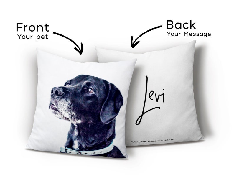 Pets Personalised Cushion Pet Memorial Pet Loss Gift Dog Etsy UK