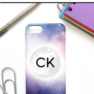 Personalised Phone Case, Dream Moon Phone Case, Personalized Phone Case, iPhone, Samsung, LG, Google image 3