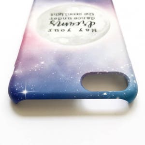 Personalised Phone Case, Dream Moon Phone Case, Personalized Phone Case, iPhone, Samsung, LG, Google image 7