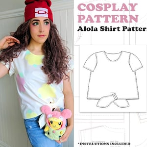 DIGITAL FILE |  Alola Shirt Sewing Pattern