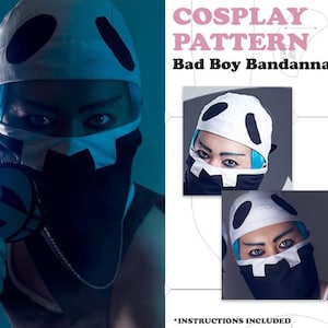 DIGITAL FILE |  Bad Boy Bandanna Hat Sewing Pattern