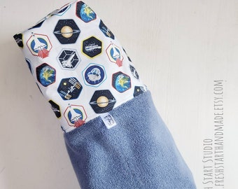 Asciugamano con cappuccio Space Shuttle - Asciugamano da spiaggia personalizzato - Asciugamani per bambini - Asciugamano con cappuccio personalizzato - Regalo per la doccia per bambini - Asciugamano da spiaggia - Regalo per bambini