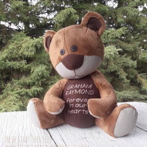 Actual Weight Bear - Weighted Teddy Bear - Baby Gift - Actual Weight Teddy Bear - Keepsake Bear - Custom Teddy Bear - Baby Weight Gift