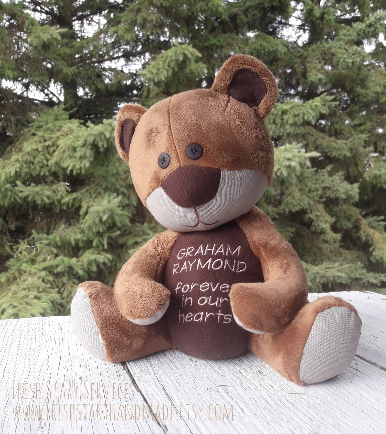 Bereavement Bear Memory Bear – The Patchwork Bear