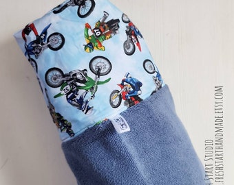 Asciugamano con cappuccio per bici da corsa - Asciugamano da spiaggia personalizzato - Asciugamani per bambini - Asciugamano con cappuccio personalizzato - Asciugamano con cappuccio per ragazzi - Asciugamano da spiaggia - Regali per bambini