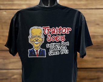 Traitor J’s T-Shirt Funny Adult Shirt Adult Humor Political Shirt DryBlend Moisture Wicking High Quality TShirt