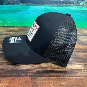 Traitor J’s Trucker Hat UV Printed Premium Leatherette FULL Color Patch on Richardson 112 Trucker Hat. - F5 Custom Designs