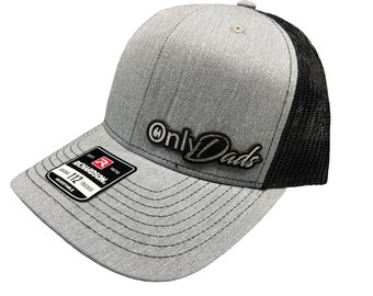OnlyDads Leatherette Patch on Richardson 112 Trucker Hat