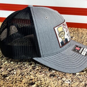 Traitor J’s Trucker Hat UV Printed Premium Leatherette FULL Color Patch on Richardson 112 Trucker Hat. - F5 Custom Designs