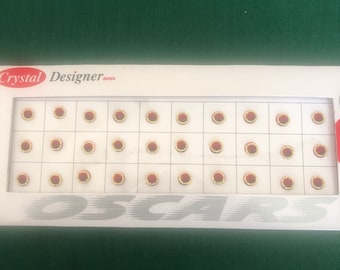 1 Pack Red Black With Gold Round Indian Bindi Self Adhesive Temporary Forehead Tattoo Sticker Face Jewel Body Jewel