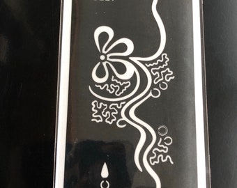 Henna Stencil Tattoo DYI Henna Tattoo Sticker Decal # S227