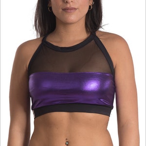 Metallic set for Polewear | Pole Outfit | Pole Dance Shorts | Pole Dance Top |  Free Shipping !