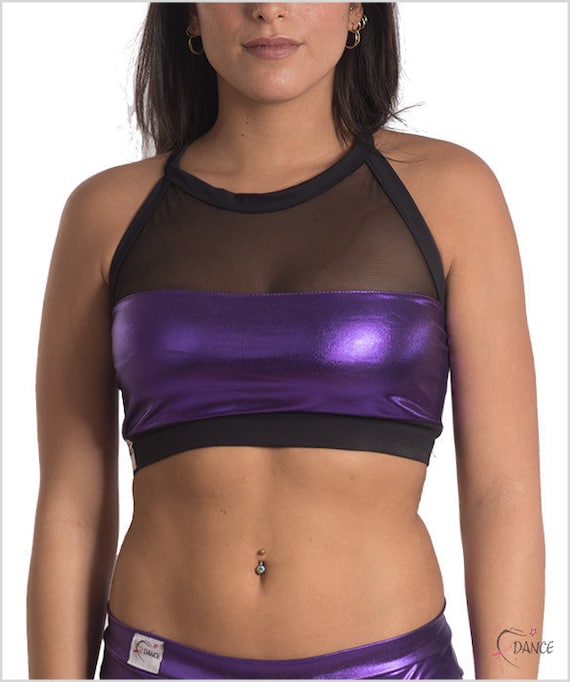 Metallic Set for Polewear Pole Outfit Pole Dance Shorts Pole Dance Top Free Shipping Etsy