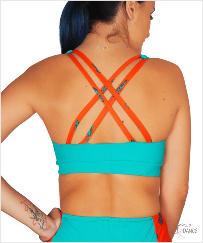 Top /& Shorts Set for Pole dance Fitness Swimwear Pole sport Activewear Polewear Competition Exotic pole dance Pole wear