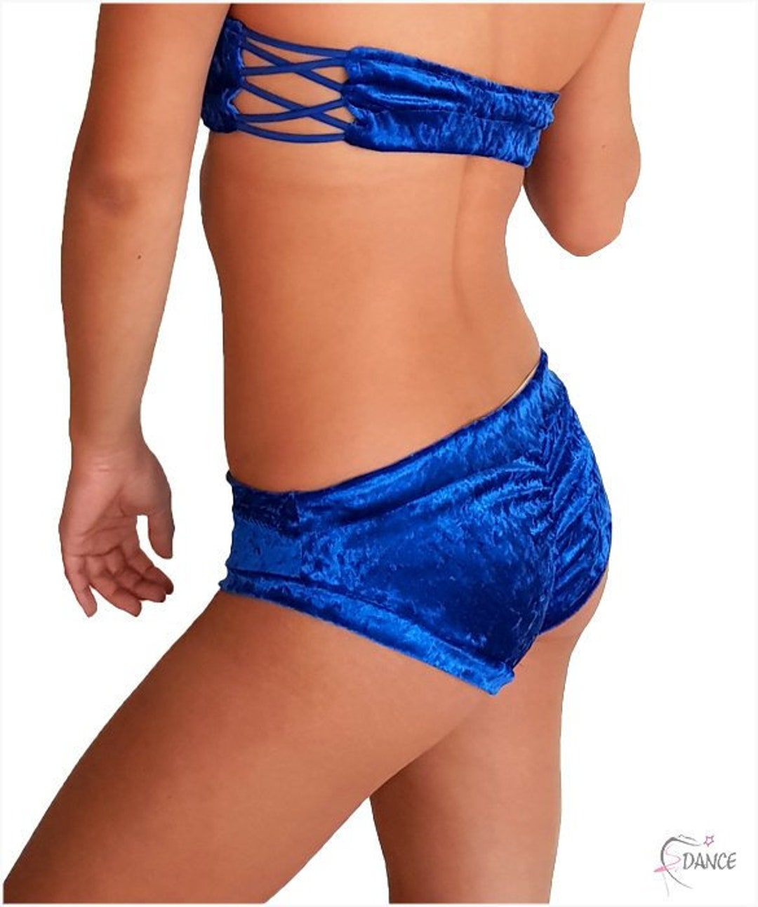 Velvet Pole Dance Shorts / Brazilian Shorts / Pole Shorts / Pole