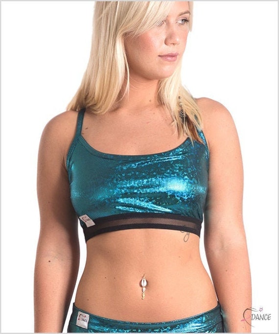 Top brillante para Pole dance / traje / Ropa de pole dance / | Etsy México