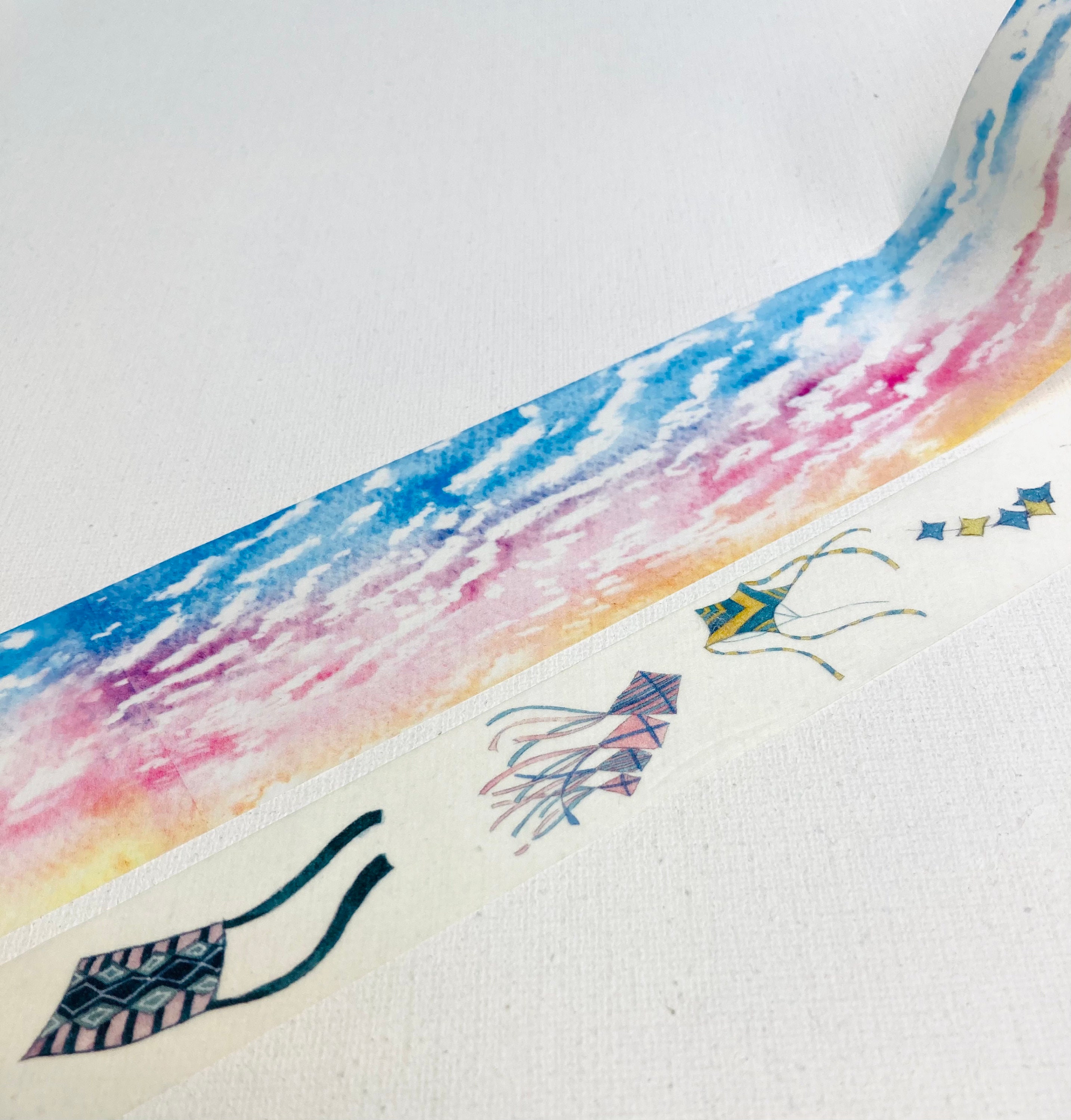 2 Rolls of Limited Edition Washi Tape Flying Kites in Big Etsy UK