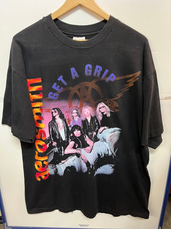 Vintage 1994 AEROSMITH Get a Grip World Tour Shirt XL - Etsy