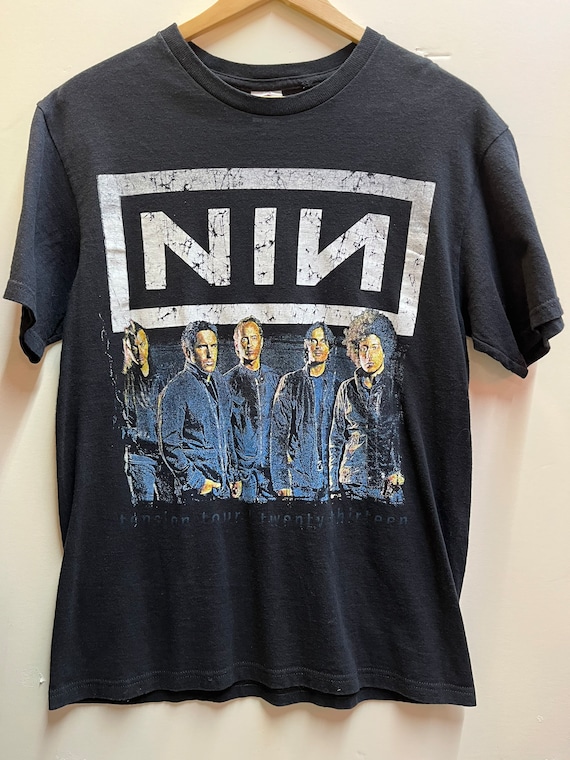 2013 NINE INCH NAILS Tension Tour Shirt (size M) - image 1