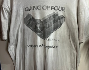 GANg OF FOUR What Happens Next Album shirt (XL)