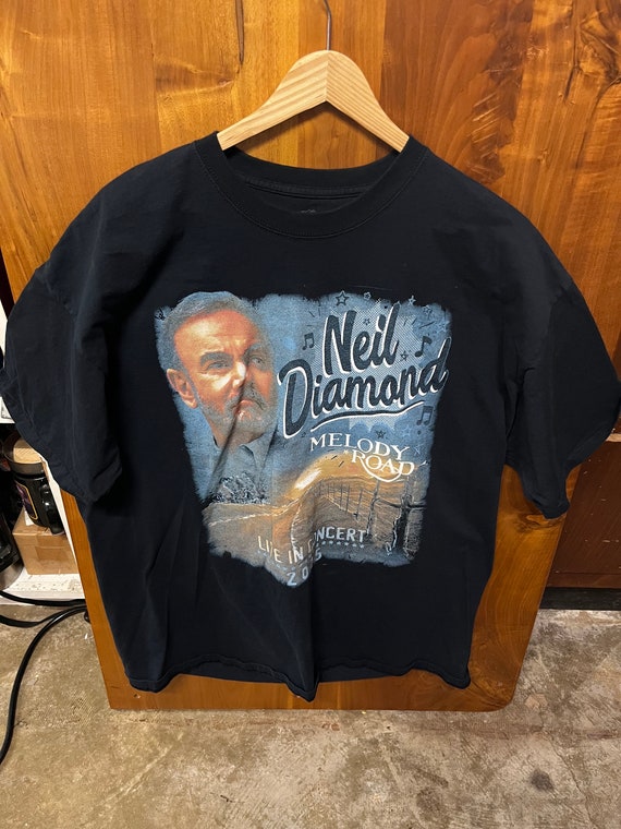 Neil Diamond Live in concert 2015 t shirt (2XL)