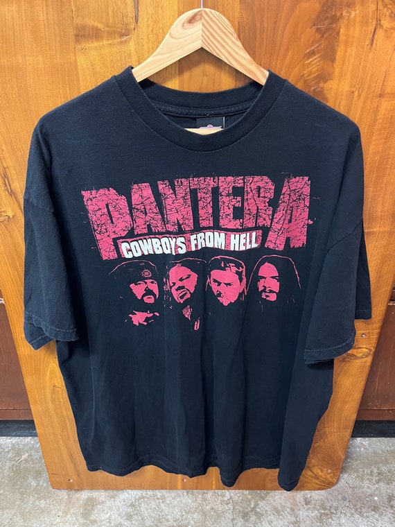 Original Pantera Cowboys From Hell t shirt (2XL) - Gem