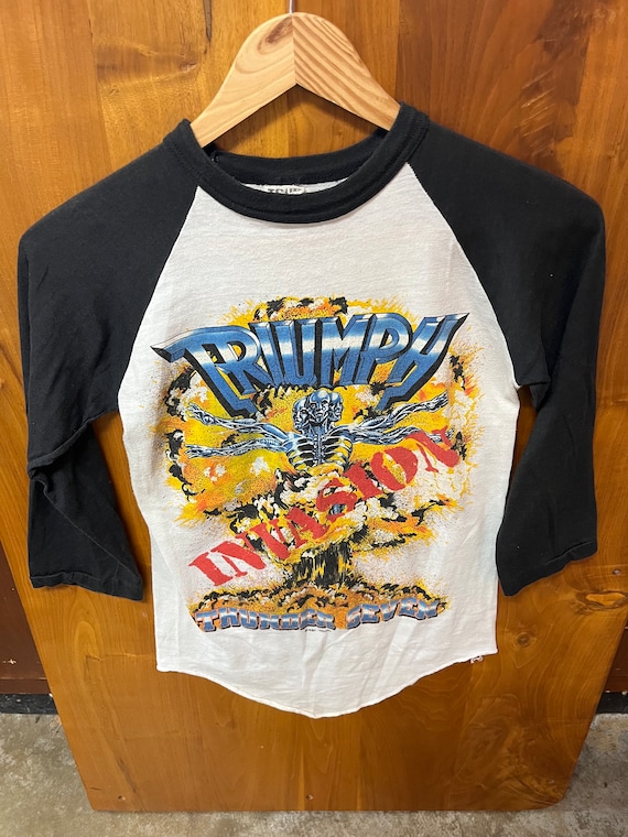 Vintage 1985 Triumph Thunder Seven tour shirt (S)