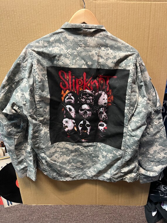 Slipknot Army Surplus Jacket large Etsy
