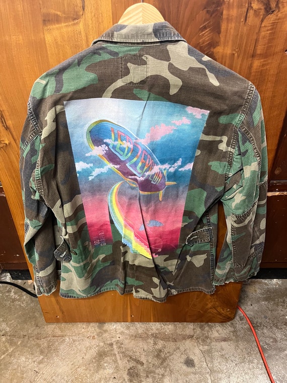 Led Zeppelin army jacket