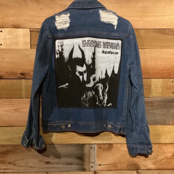 Electric Wizard Jean jacket (M)