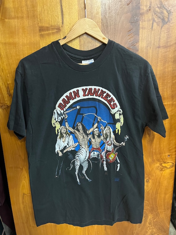 Vintage 1993 Original Damn Yankees World Tour Shir