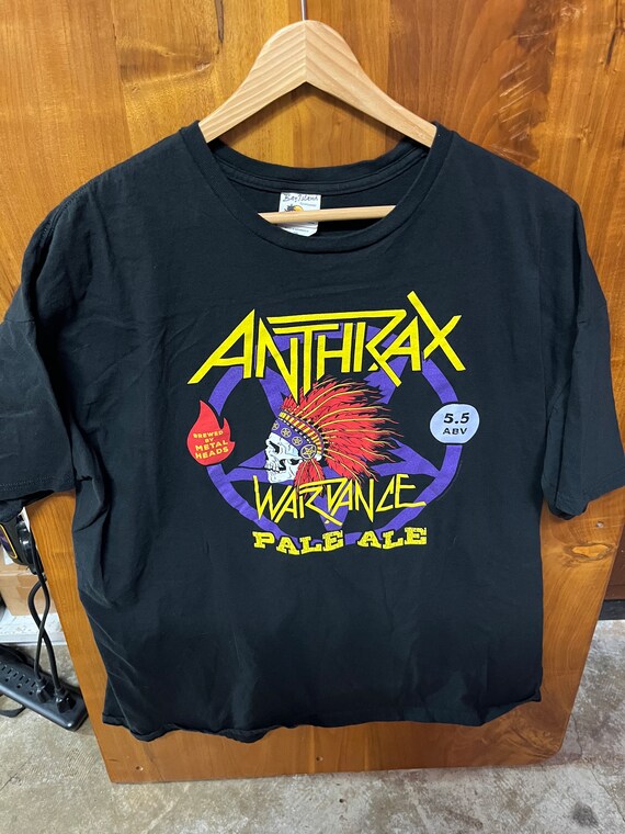 Anthrax/War dance Pale Ale World Tour 2018 t shir… - image 1