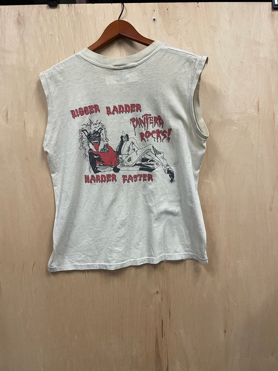 VINTAGE original Pantera Power Metal sleeveless s… - image 2