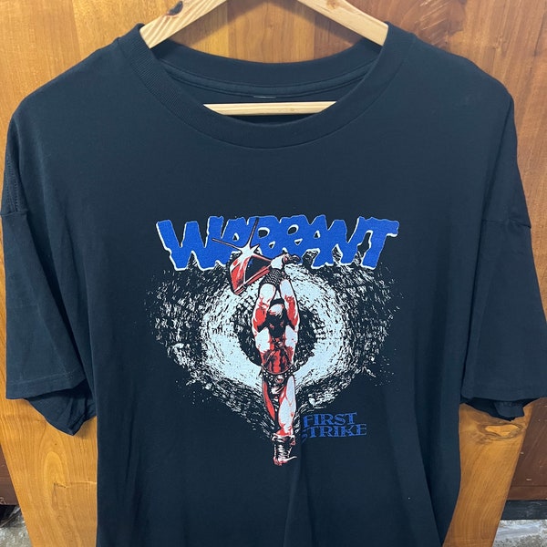Warrant First Strike t shirt (XL)