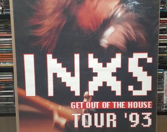 Inxs 1993 Get Out Of The House Tour German Promo Poster