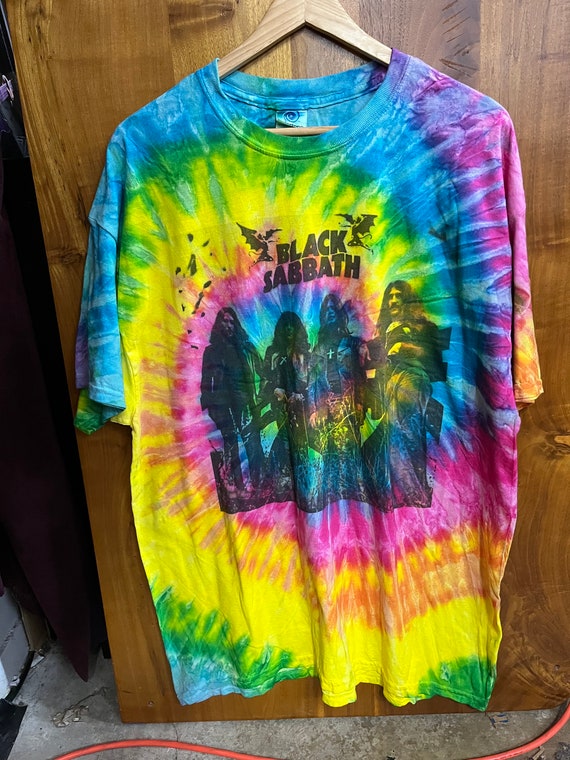 Black Sabbath Tie Dye Graphic Tee - image 1