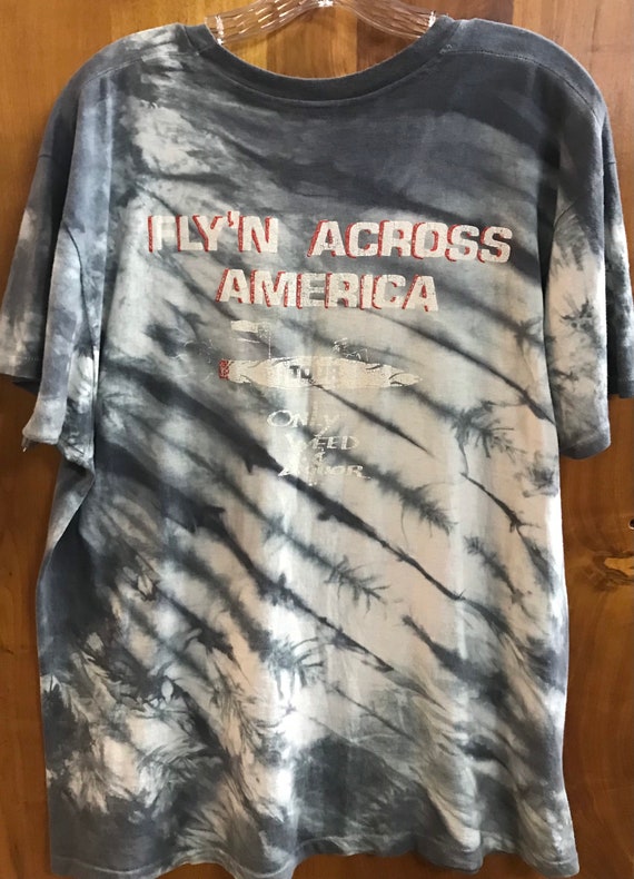 Vintage 1991 Pantera Flyin Across America T-Shirt - image 2