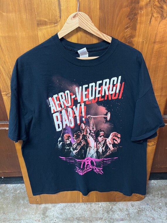 Original 2017 Aerosmith Aero-Vederci Baby tour t s