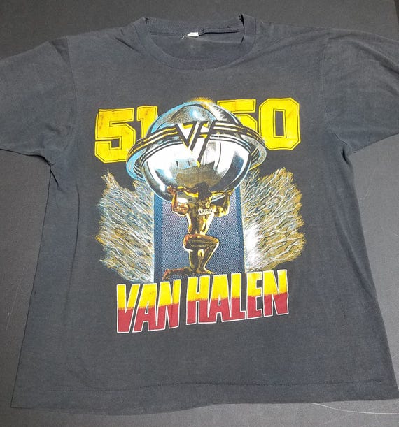 Texas Jam 1986 Van Halen vintage T-shirt