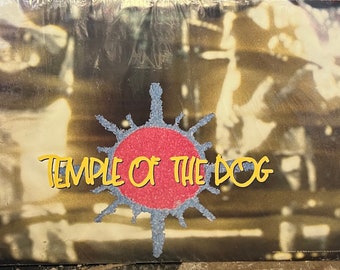 RARE Original Vintage 1991 TEMPLE of the DOG Promotional poster