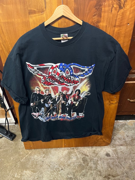 Aerosmith Just Push Play Tour 02’  T shirt (2XL)