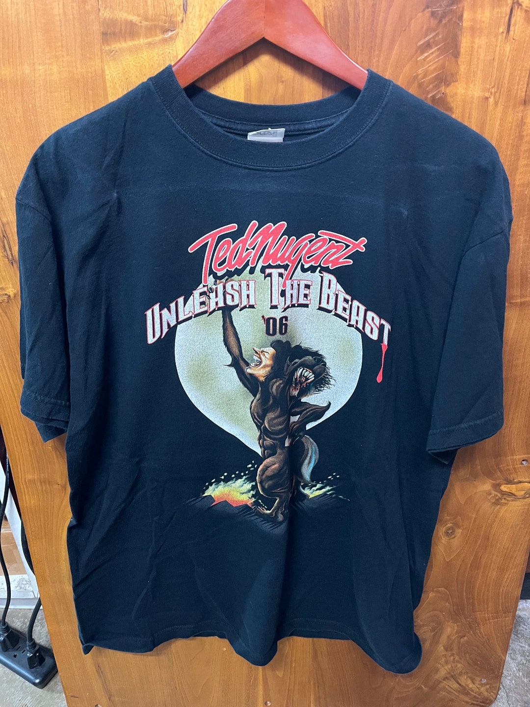 Ted Nugent Unleash the Beast 06 T Shirt L - Etsy