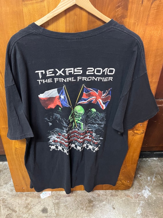 Iron Maiden 2010 Texas tour tee - image 2