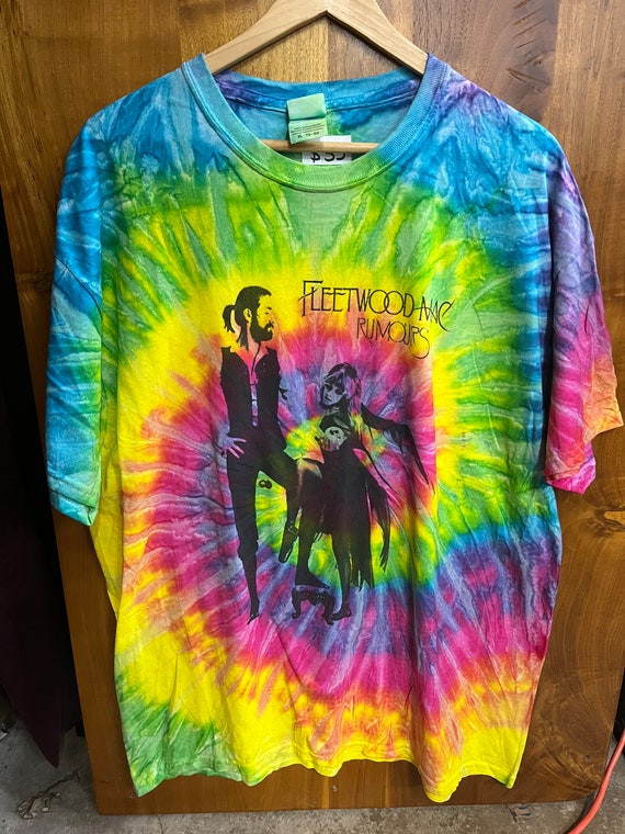 Fleetwood Mac Tie Dye Graphic Tee - image 1